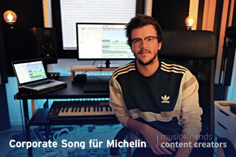 Firmenlied-Header: Inspirierendes Unternehmenslied für Mitarbeiter und Markenpräsentation.